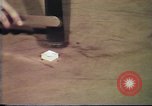 Image of Federal Bureau of Investigation footprint analysis Washington DC USA, 1977, second 59 stock footage video 65675063775
