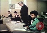 Image of Federal Bureau of Investigation fingerprint analysis Washington DC USA, 1977, second 6 stock footage video 65675063776