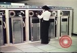 Image of Federal Bureau of Investigation fingerprint analysis Washington DC USA, 1977, second 13 stock footage video 65675063776