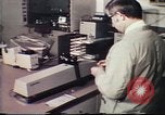 Image of Federal Bureau of Investigation fingerprint analysis Washington DC USA, 1977, second 40 stock footage video 65675063776