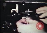 Image of Federal Bureau of Investigation fingerprint analysis Washington DC USA, 1977, second 44 stock footage video 65675063776