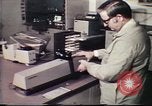 Image of Federal Bureau of Investigation fingerprint analysis Washington DC USA, 1977, second 49 stock footage video 65675063776