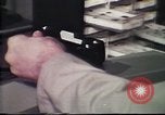 Image of Federal Bureau of Investigation fingerprint analysis Washington DC USA, 1977, second 50 stock footage video 65675063776