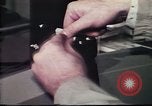 Image of Federal Bureau of Investigation fingerprint analysis Washington DC USA, 1977, second 51 stock footage video 65675063776