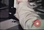 Image of Federal Bureau of Investigation fingerprint analysis Washington DC USA, 1977, second 53 stock footage video 65675063776