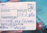 Image of United States soldiers Saigon Vietnam, 1969, second 6 stock footage video 65675063782