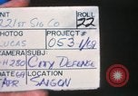 Image of United States soldiers Saigon Vietnam, 1969, second 9 stock footage video 65675063783