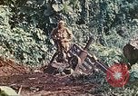 Immagine di Noi 5 Marines utilizzare il verricello per tirare il veicolo blindato in salita Talasea Nuova Gran Bretagna Papua Nuova Guinea, 1944, secondo 38 filmato di repertorio 65675063814