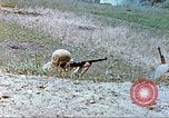 Image of 6th Marine Division machine guns Okinawa Ryukyu Islands, 1945, second 16 stock footage video 65675063817