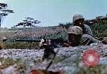 Image of 6th Marine Division machine guns Okinawa Ryukyu Islands, 1945, second 50 stock footage video 65675063817