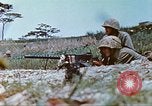 Image of 6th Marine Division machine guns Okinawa Ryukyu Islands, 1945, second 52 stock footage video 65675063817