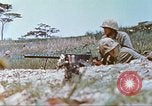 Image of 6th Marine Division machine guns Okinawa Ryukyu Islands, 1945, second 53 stock footage video 65675063817