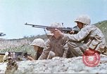 Image of 6th Marine Division machine guns Okinawa Ryukyu Islands, 1945, second 56 stock footage video 65675063817