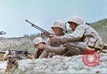 Image of 6th Marine Division machine guns Okinawa Ryukyu Islands, 1945, second 57 stock footage video 65675063817