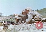 Image of 6th Marine Division machine guns Okinawa Ryukyu Islands, 1945, second 59 stock footage video 65675063817