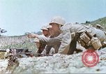Image of 6th Marine Division machine guns Okinawa Ryukyu Islands, 1945, second 60 stock footage video 65675063817