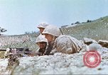 Image of 6th Marine Division machine guns Okinawa Ryukyu Islands, 1945, second 62 stock footage video 65675063817