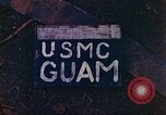 Immagine di Corpo della Marina degli Stati Uniti Guam Isole Marianne, 1944, secondo 5 filmato di repertorio 65675063820