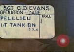 Standbild 1 Tank Battalion Peleliu Palau Inseln, 1944, aus Sekunde 1 historischem Filmmaterial Videoclip 65675063840