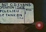 Standbild 1 Tank Battalion Peleliu Palau Inseln, 1944, aus Sekunde 3 historischem Filmmaterial Videoclip 65675063840