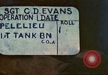 Standbild 1 Tank Battalion Peleliu Palau Inseln, 1944, aus Sekunde 4 historischem Filmmaterial Videoclip 65675063840