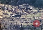 Standbild US Army 710th Tank Bataillon Peleliu Palau Inseln, 1944, aus Sekunde 28 historischem Filmmaterial Videoclip 65675063842