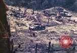 Standbild US Army 710th Tank Bataillon Peleliu Palau Inseln, 1944, aus Sekunde 31 historischem Filmmaterial Videoclip 65675063842