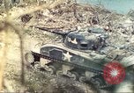 Standbild 710th Tank Bataillon Peleliu Palau Inseln, 1944, aus Sekunde 41 historischem Filmmaterial Videoclip 65675063845