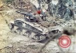 Standbild 710th Tank Bataillon Peleliu Palau Inseln, 1944, aus Sekunde 47 historischem Filmmaterial Videoclip 65675063845