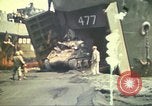 Image of 3rd Marine Division tanks come ashore  Iwo Jima, 1945, second 7 stock footage video 65675063851