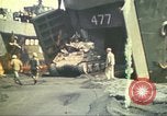 Image of 3rd Marine Division tanks come ashore  Iwo Jima, 1945, second 8 stock footage video 65675063851