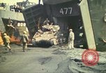 Image of 3rd Marine Division tanks come ashore  Iwo Jima, 1945, second 9 stock footage video 65675063851