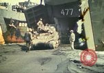 Image of 3rd Marine Division tanks come ashore  Iwo Jima, 1945, second 12 stock footage video 65675063851