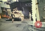 Image of 3rd Marine Division tanks come ashore  Iwo Jima, 1945, second 14 stock footage video 65675063851
