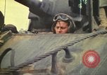 Image of 3rd Marine Division tanks come ashore  Iwo Jima, 1945, second 32 stock footage video 65675063851