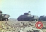 Image of 3rd Marine Division Sherman tanks fire at Japanese positions Iwo Jima, 1945, second 10 stock footage video 65675063852