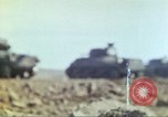 Image of 3rd Marine Division Sherman tanks fire at Japanese positions Iwo Jima, 1945, second 16 stock footage video 65675063852