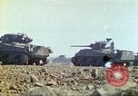 Image of 3rd Marine Division Sherman tanks fire at Japanese positions Iwo Jima, 1945, second 25 stock footage video 65675063852