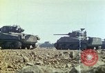 Image of 3rd Marine Division Sherman tanks fire at Japanese positions Iwo Jima, 1945, second 27 stock footage video 65675063852
