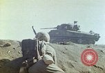 Image of 3rd Marine Division Sherman tanks fire at Japanese positions Iwo Jima, 1945, second 42 stock footage video 65675063852