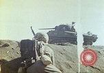Image of 3rd Marine Division Sherman tanks fire at Japanese positions Iwo Jima, 1945, second 44 stock footage video 65675063852