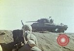 Image of 3rd Marine Division Sherman tanks fire at Japanese positions Iwo Jima, 1945, second 48 stock footage video 65675063852