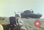 Image of 3rd Marine Division Sherman tanks fire at Japanese positions Iwo Jima, 1945, second 49 stock footage video 65675063852