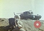 Image of 3rd Marine Division Sherman tanks fire at Japanese positions Iwo Jima, 1945, second 50 stock footage video 65675063852