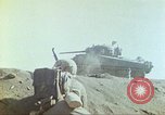 Image of 3rd Marine Division Sherman tanks fire at Japanese positions Iwo Jima, 1945, second 56 stock footage video 65675063852