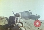 Image of 3rd Marine Division Sherman tanks fire at Japanese positions Iwo Jima, 1945, second 57 stock footage video 65675063852