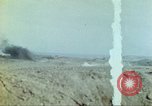 Image of 3rd Marine Division Sherman tanks fire at Japanese positions Iwo Jima, 1945, second 60 stock footage video 65675063852