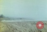 Image of 3rd Marine Division Sherman tanks fire at Japanese positions Iwo Jima, 1945, second 62 stock footage video 65675063852
