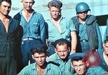 Image of United States sailors Iwo Jima, 1945, second 34 stock footage video 65675063865