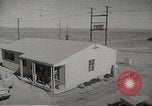Image of Operation Cue nuclear blast mannequin dummies Nevada United States USA, 1955, second 8 stock footage video 65675063883